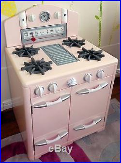 pink retro kids kitchen