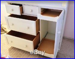 Pottery Barn Kids White Changing Table And Dresser Pottery Barn Kids
