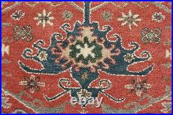 8' x 10' Pottery Barn Channing Rug Red New Wool Hand Tufted Carpet