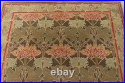 9' x 12' Pottery Barn Cecil Green Hand Tufted Rug Wool New Carpet