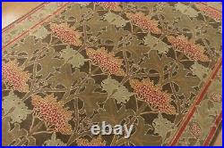 9 x 12 Pottery Barn Cecil Rug Green New Wool Hand Tufted Carpet