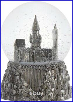 Harry Potter New NIB Pottery Barn Kids Hogwarts Castle Snow Globe Music Hedwig