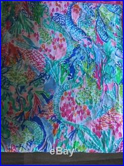 Lilly Pulitzer Pottery Barn Kids Mermaid Cove Quilt Twin