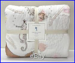 NEW Pottery Barn KIDS Isabell Mermaid Castle FULL/QUEEN Quilt