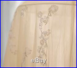 NEW Pottery Barn KIDS Monique Lhuillier Latte Flower Tulle Canopy Hard To Find