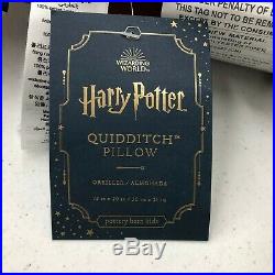 NEW Pottery Barn KIDS TEEN Harry Potter Quidditch Golden Snitch 12 x 20 Pillow