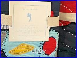 NEW Pottery Barn Kids Eric Outer Space Full/Queen Quilt, Std Shams, Pillowcase