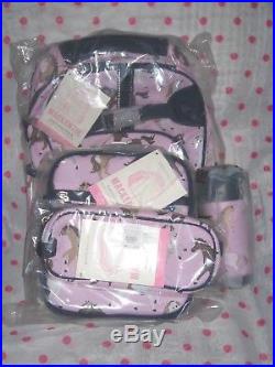 NEW Pottery Barn Kids LARGE Horse Backpack 4 PC SET! LAST ONE