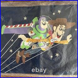 NEW Pottery Barn Toy Story Full/Queen Quilt with 2 Euro Shams & 12x21 Sham Disney