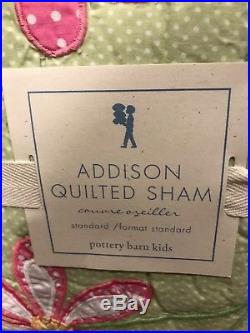 NEW Pottery Barn kids Addison quilt and 2 shams