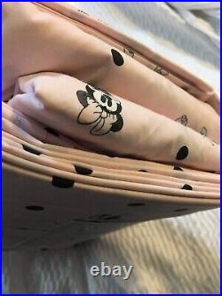 NWT! Pottery Barn Kids Disney Minnie Mouse Organic Sheet Set/Queen/$149