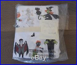 NWT Pottery Barn Kids HALLOWEEN TWIN SHEET Set SOLD OUT