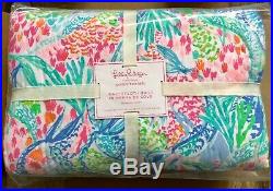 NWT Pottery Barn Kids Lilly Pulitzer Full-Queen Quilt Mermaid's Cove