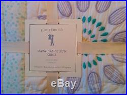 New Pottery Barn Kids Maya Dandelion Full Queen F/Q Quilt Retail $199