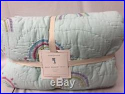 New Pottery Barn Kids Molly Rainbow Full/Queen Quilt