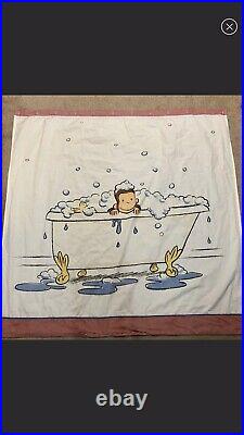 Nwt Pottery Barn Kids Curious Geoerge Shower Curtain Bath Mat And 6 Towels