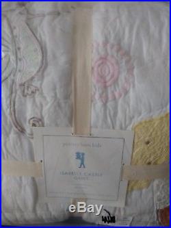 POTTERY BARN KIDS Isabelle Castle Full Queen Quilt only Mermaid
