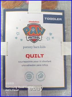POTTERY BARN KIDS Paw Patrol Toddler Quilt