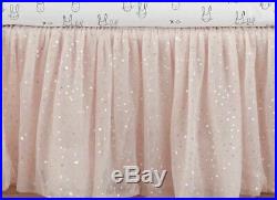 POTTERY BARN THE EMILY MERITT TADA Baby Bedding Set Bow Sheet Crib Skirt Bumper