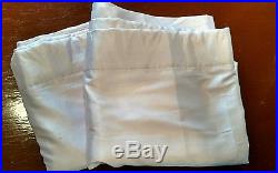 Pair of Pale Lavender Silk Pottery Barn Kids Blackout Curtains Drapes 44 by 84