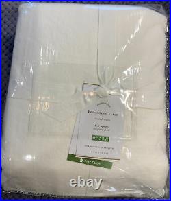 Pottery Barn All Natural Hemp/Cotton Duvet Cover, Full/Queen, FREE SHIPPING