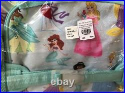 Pottery Barn Aqua Disney Princess Large Backpack Lunch Box Water bottle Thermos
