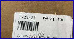 Pottery Barn, Aubrey Curvy Bedside Lamp, Free Shipping