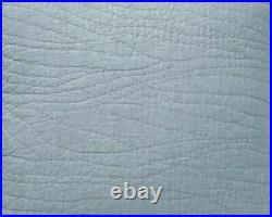 Pottery Barn Belgian Flax Linen Handcrafted King/Cal King Quilt Chambray Blue