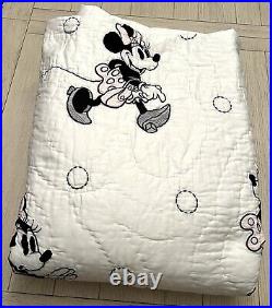 Pottery Barn Disney Minnie Mouse Full Queen Quilt