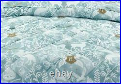 Pottery Barn HARRY POTTER MAGICAL DAMASK Comforter Twin/Twin XL Mystic Mint #30