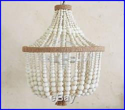 Pottery Barn KIDS DAHLIA CHANDELIER-NATURAL COLOR-NEW IN BOX-$249