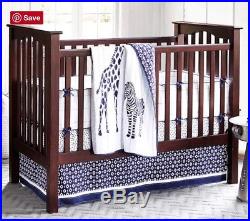 Pottery Barn Kids 5pc Prescott Crib Bedding Quilt Skirt Sham Bumper Sheet