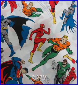 Pottery Barn Kids 6 Piece Marvel Comics Twin Sheet Superman Pillow & Sham