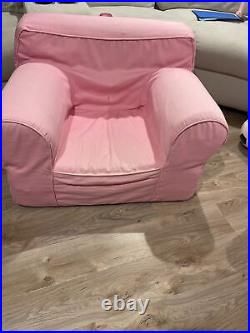 Pottery Barn Kids ANYWHERE Oversized Chair Pink