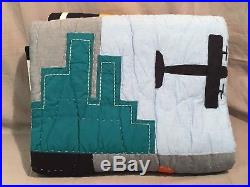 Pottery Barn Kids Airplane Full/Queen Quilt