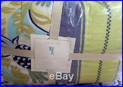 Pottery Barn Kids Asher surf patch whale FULL quilt shams sheet set patchwork
