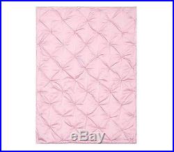 Pottery Barn Kids Audrey Nursery Bed 4 pc Set Quilt Bumper Fitted Skirt Pink New