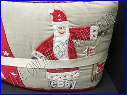 Pottery Barn Kids Baby Nursery Tis Season Christmas Crib Bumper & Bed Skirt