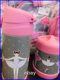 Pottery Barn Kids Ballerina Large Backpack Lunch Box Water Bottle Thermos Ballet