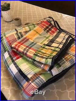 Pottery Barn Kids Bed Twin Size Madras Quilt Boy (I actually have 3 total)