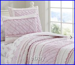 Pottery Barn Kids Brigette 100% Cotton Twin Sheet Set With Quilt New With Tags