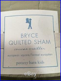 Pottery Barn Kids Bryce Quilt And Sham Twin New Trucks