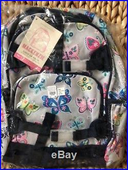 Pottery Barn Kids Butterfly Backpack Lunch Box Water Bottle Thermos Case Set New