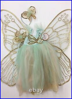 Pottery Barn Kids Butterfly Fairy Halloween Costume Mint 7-8 Years #3003