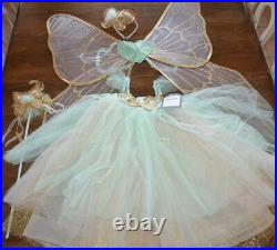 Pottery Barn Kids Butterfly Fairy Halloween Costume Mint 7-8 Years #3003