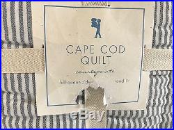 Pottery Barn Kids Cape Cod Quilt Full/Queen RARE 2009 New