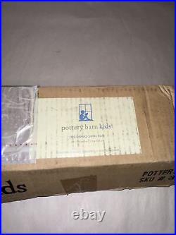 Pottery Barn Kids Decorated Swirl Rod 28-48 Inches Blue New Old Stock