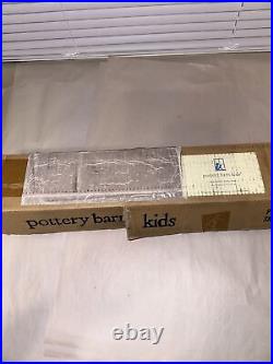 Pottery Barn Kids Decorated Swirl Rod 28-48 Inches Blue New Old Stock