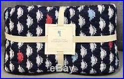 Pottery Barn Kids Dempsey Dino Wholecloth Full/Queen Quilt+2 Standard Shams