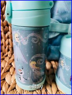 Pottery Barn Kids Disney Frozen Large Backpack Lunch Box Water bottle Thermos